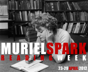 Muriel Spark badge